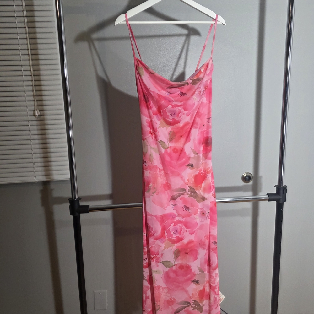 SHEIN Pink Off-Shoulder Top
